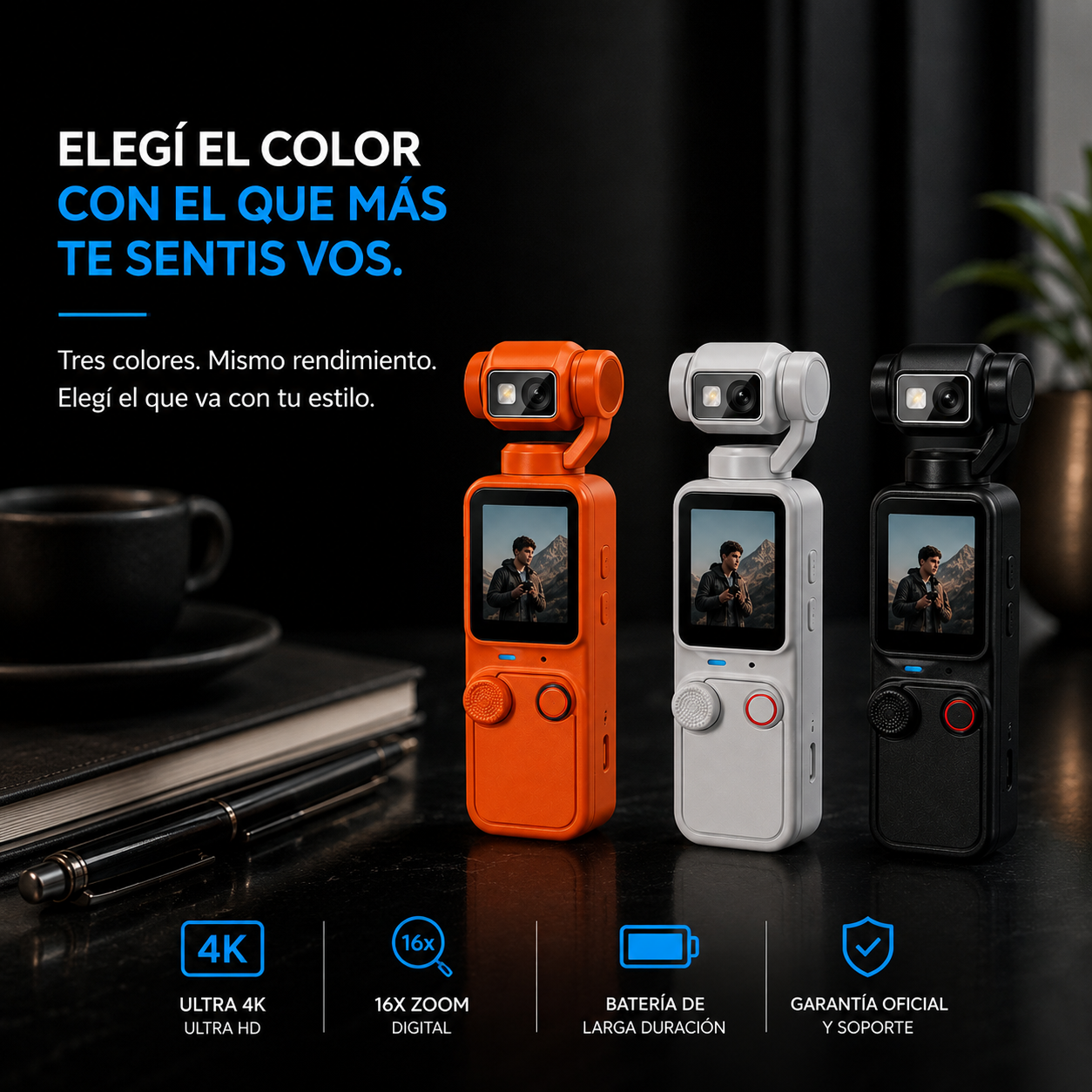VIRO POCKET Q8 SERIES™La pocket que llevás a todos lados.