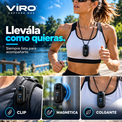 VIRO POCKET ACTION 4K “GRABÁ LA AVENTURA DESDE ADENTRO.”