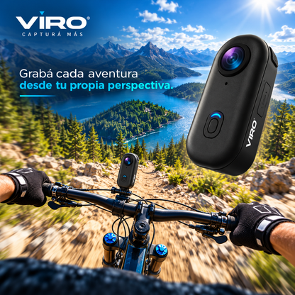 VIRO POCKET ACTION 4K “GRABÁ LA AVENTURA DESDE ADENTRO.”