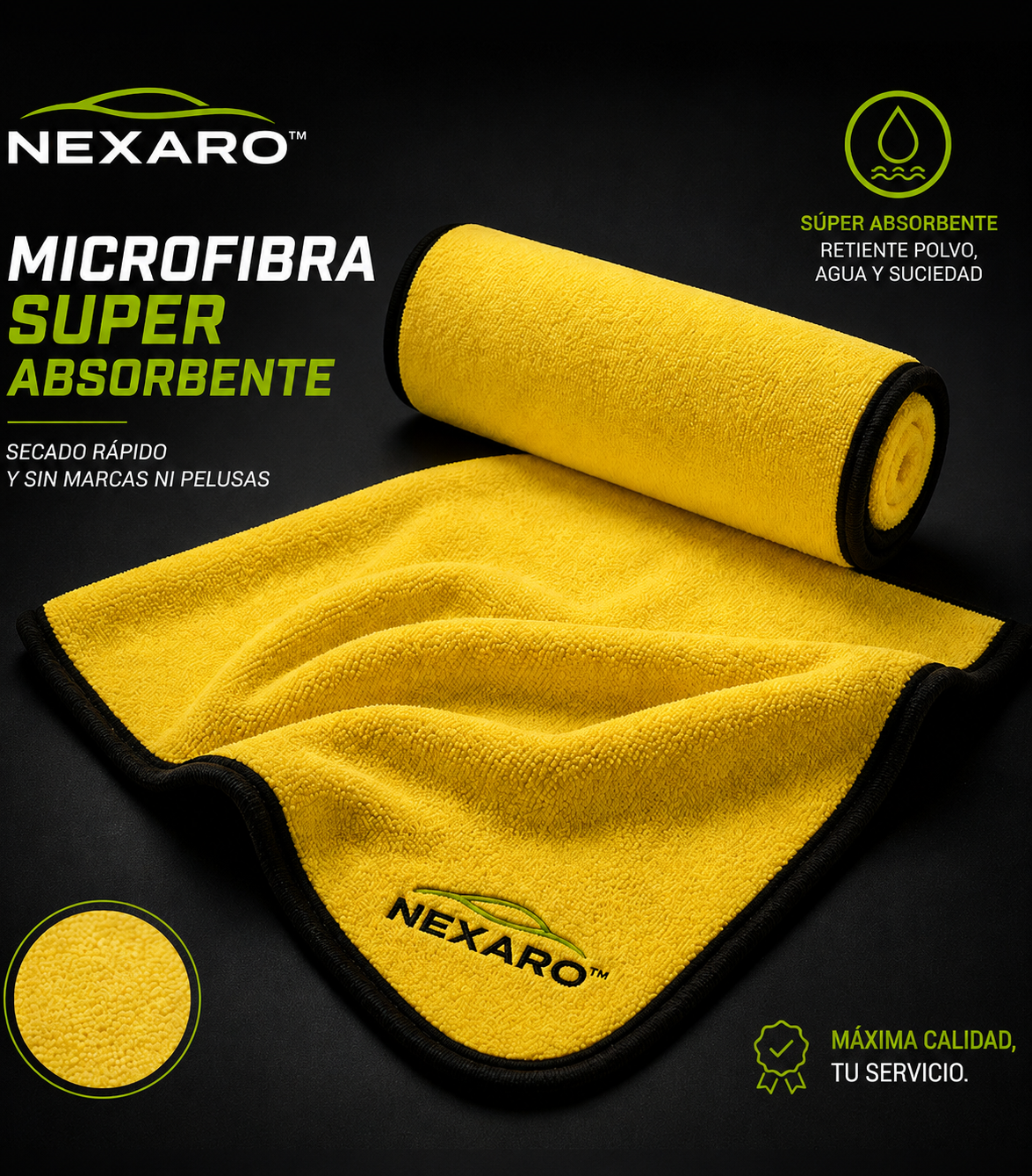 Completá tu Kit como un Profesional Pack 2x1 Paños de Microfibra!