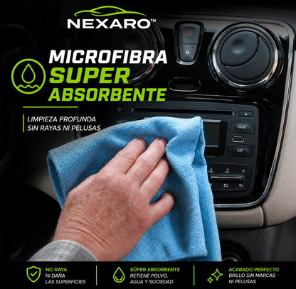 Completá tu Kit como un Profesional Pack 2x1 Paños de Microfibra!